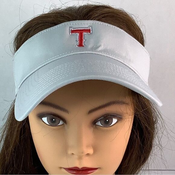 Adidas Abroready Texas Rangers Gray Active Outdoor Summer Unisex Medium Visor - Picture 2 of 8